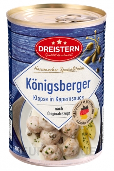 Koenigsberger Klopse in Kapernsauce, 400 Gramm